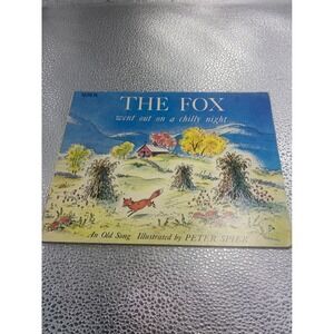 The Fox Went Out on a Chilly Night Peter Spier Xerox Vintage Childrens Book